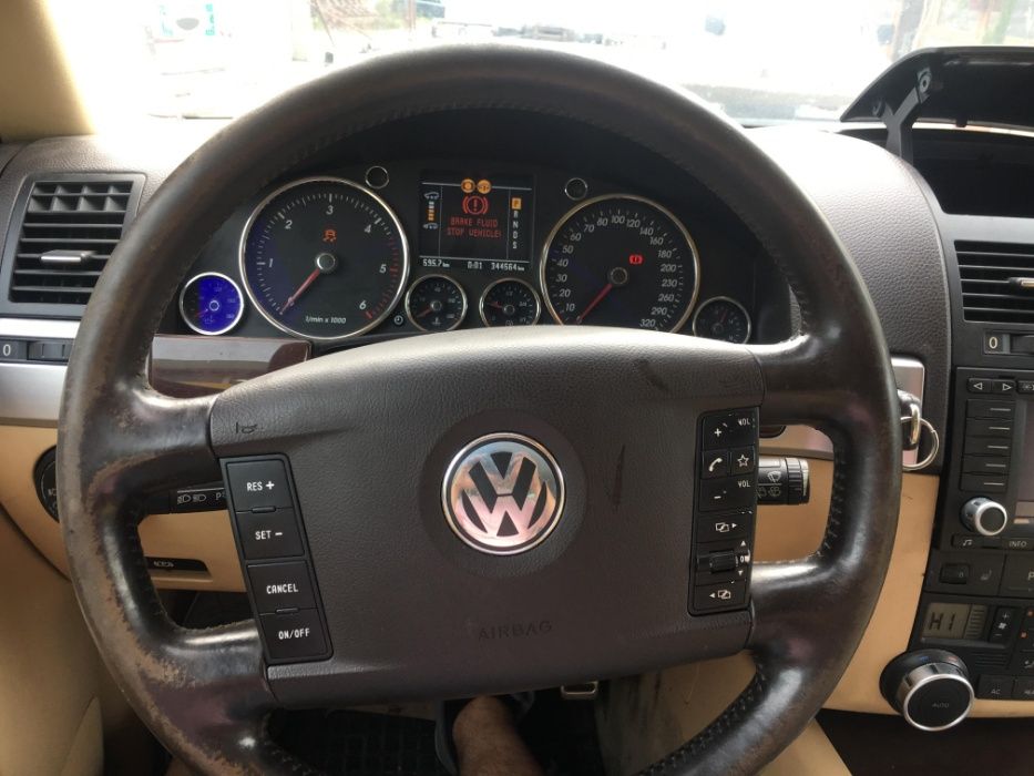 Vw touareg 5.0 v10 tdi porche порше кожа фолксваген тоарег на част