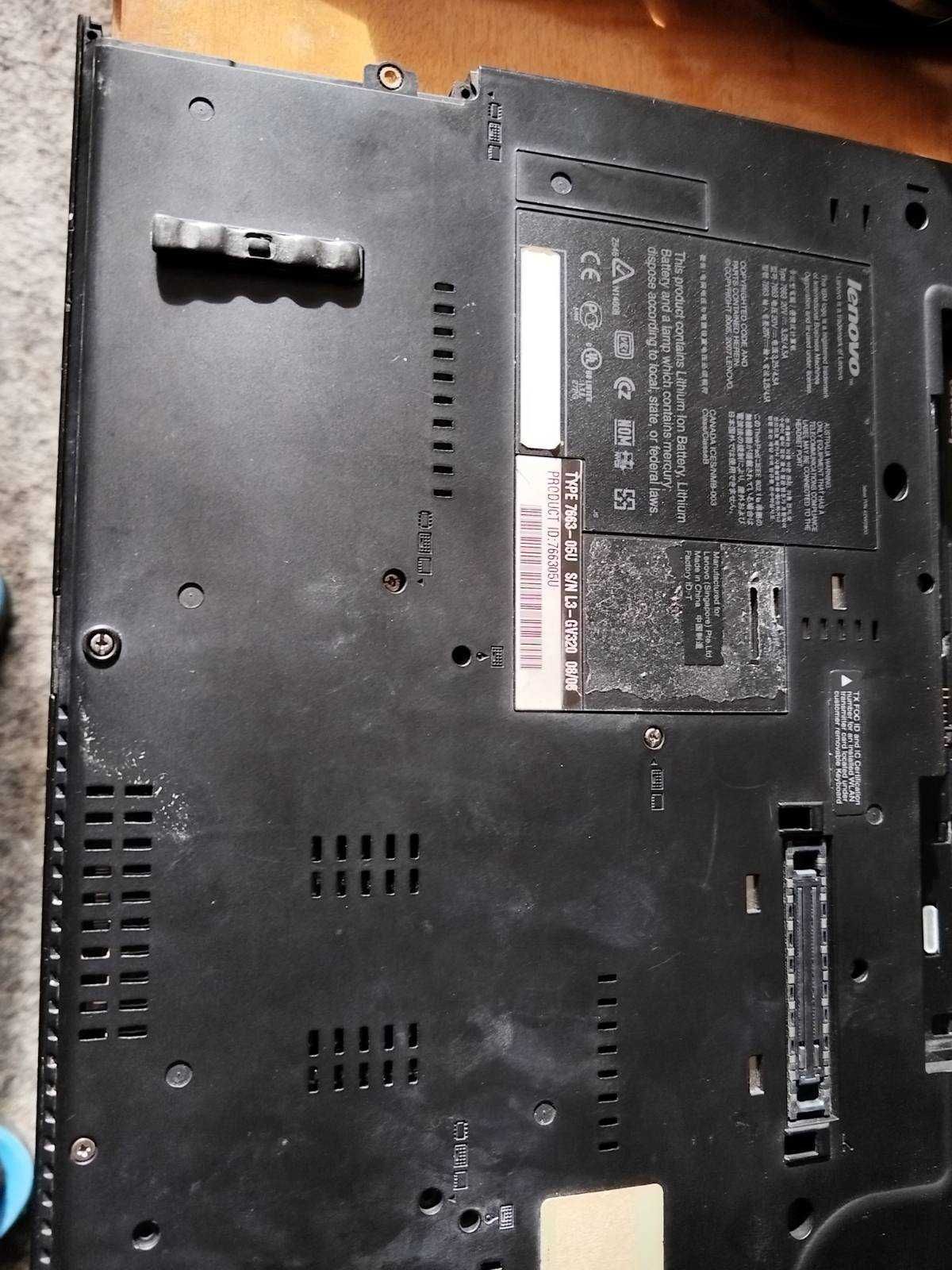 Лаптоп Lenovo ThinkPad T61 На части