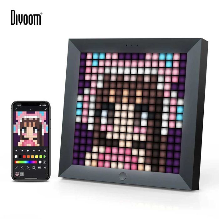 Фоторамка цифрова с пиксели 16 х 16 RGB LED програмируема Divoom Pixoo