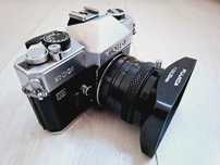 Aparat foto de colectie Fujica ST801 SLR Film 35 mm + 2 obiective