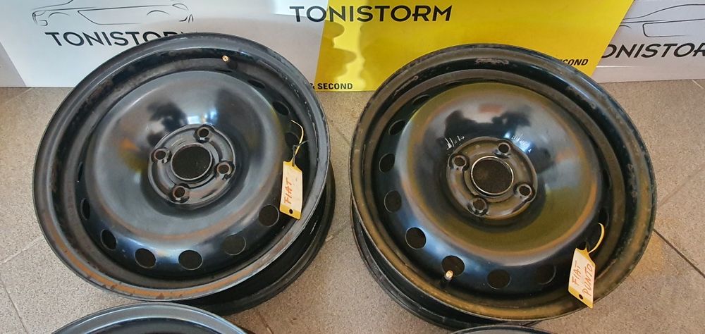 Jante Fiat Punto, Fiat 500, 4x98 R15, 6xJ15 ET 43