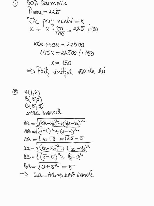 Meditatii Matematica si Informatica BAC si ADMITERE CLUJ Poli/UBB