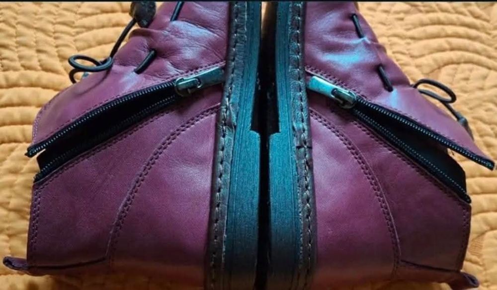 Ghete Noi Piele Naturala