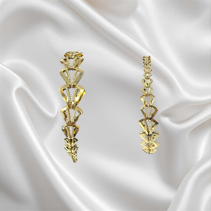 Bratara dama din aur galben 14k, 4.66 grame