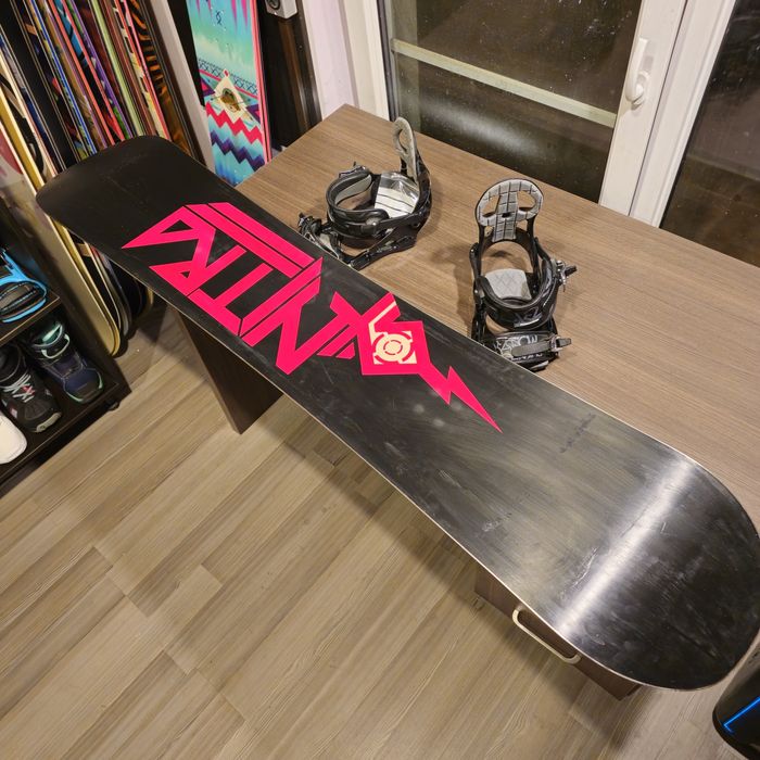 Placa Snowboard Nitro Team Series 159W cu Legaturi K2 L