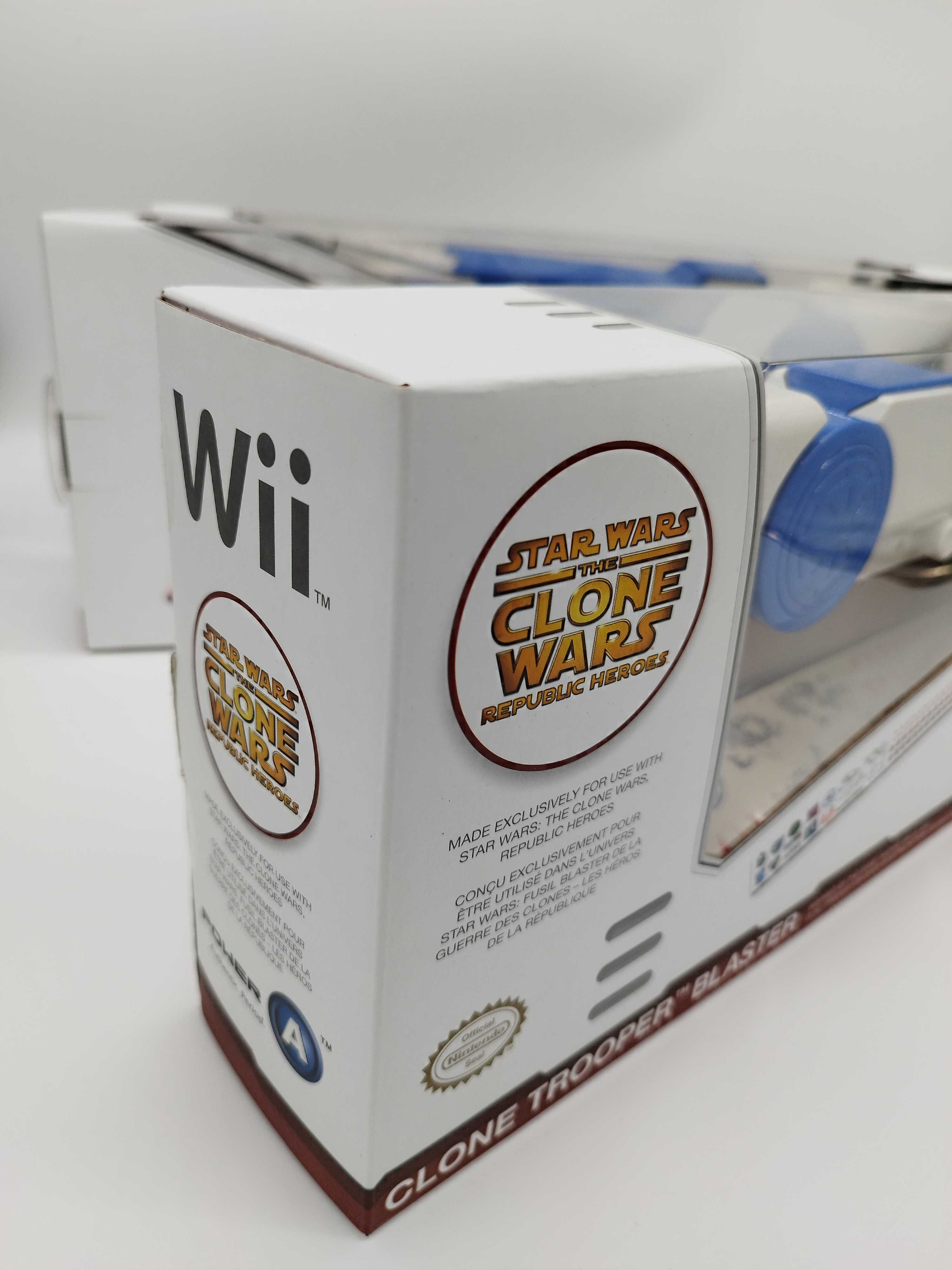 НОВИ Пушки Power A Nintendo Star Wars Clone Trooper Blaster/Wii/Wii U