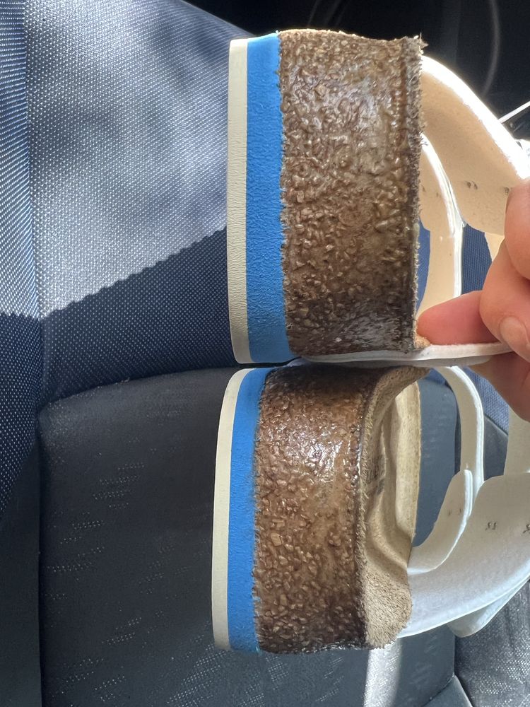 Birkenstock Madrid Arizona чехли сандали зелени бели
