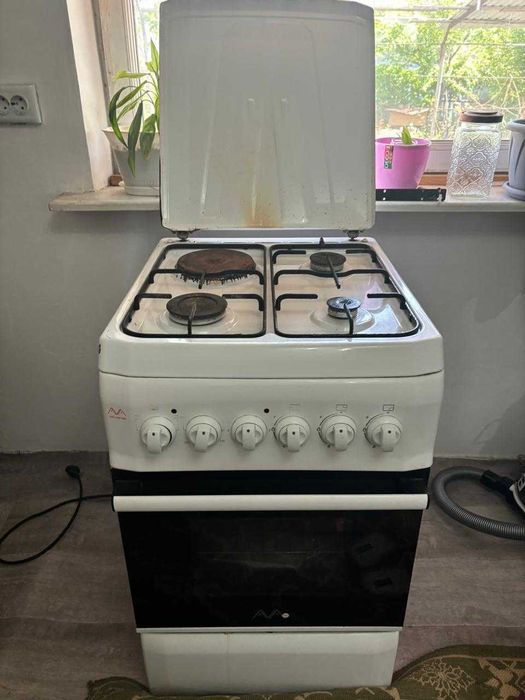 Комбинированная кухонная плита