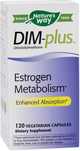 DIM-plus, метаболизъм на естрогена, 120 капсули на растителна основа