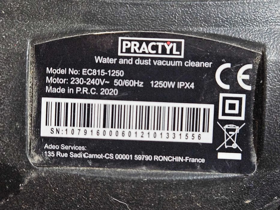 Aspirator Practyl model EC815-1250