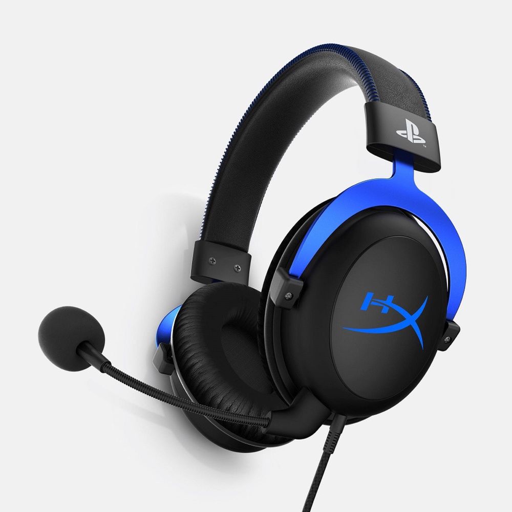 Игровые наушники HyperX cloud blue PS4/PC