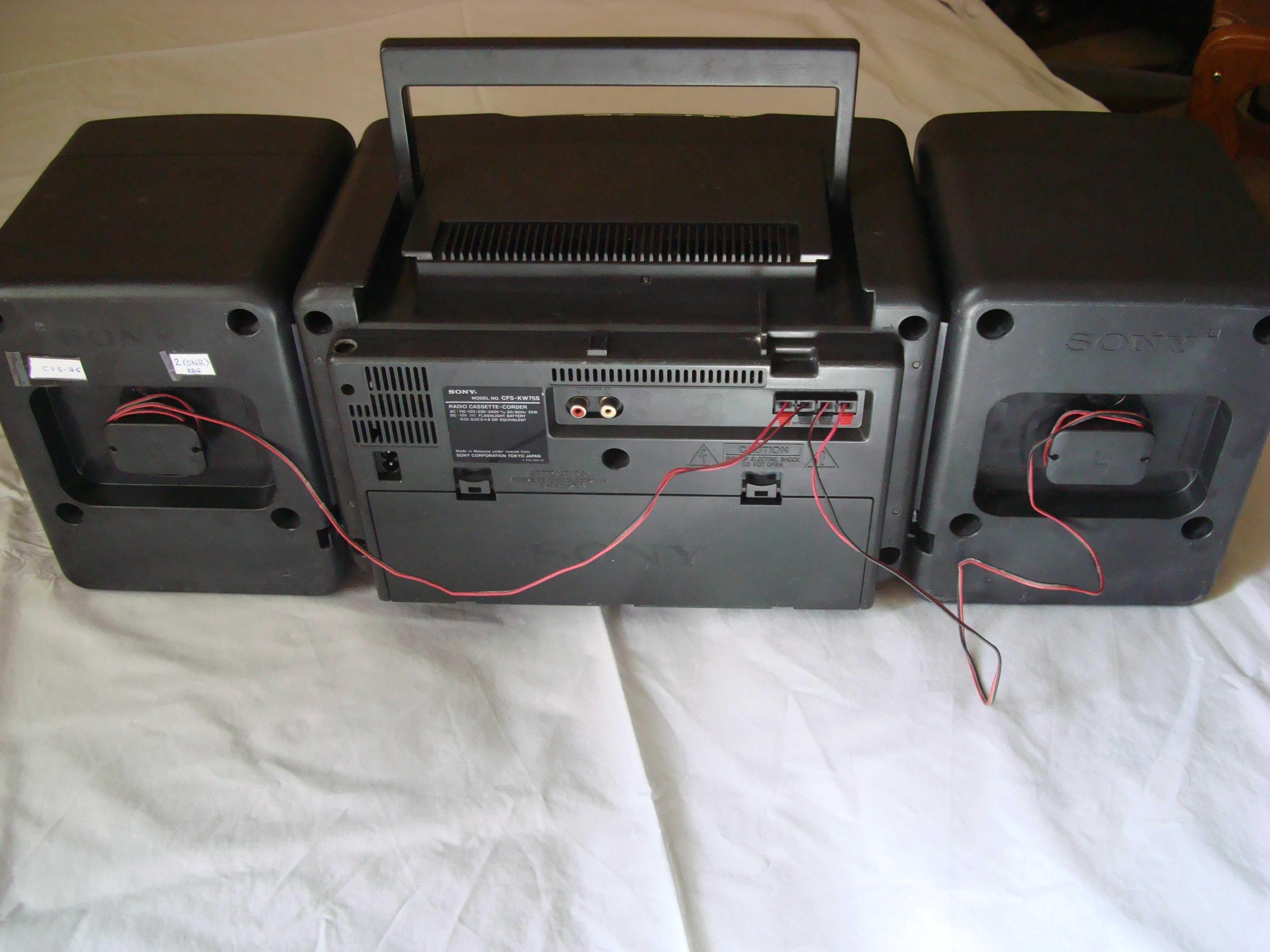SONY CFS-KW 75 S. 1993 год. Смтрт.все 8 фото.