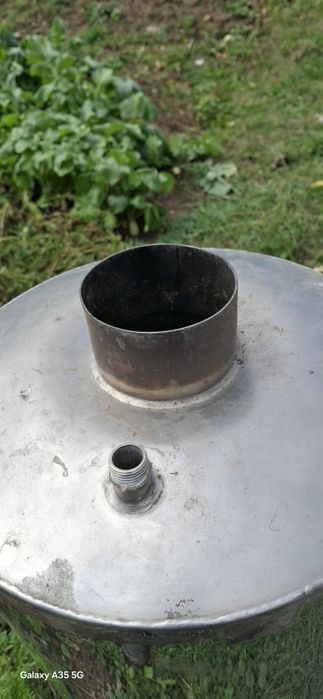 Boiler inox pe lemne