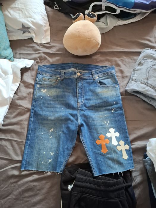 Blugi Scurti Young Rich White