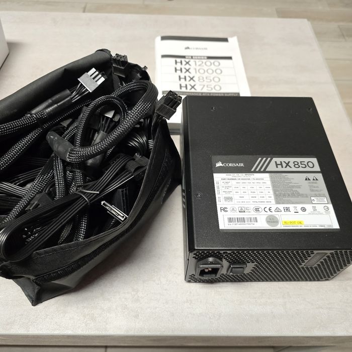 Sursa CORSAIR HX850, 850W, full-modulara, 80 PLUS Platinum