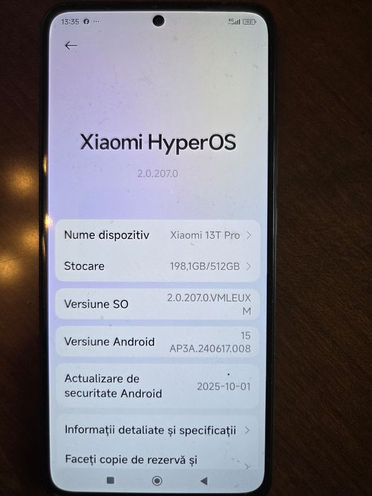 Vând telefon Xiaomi 13T pro 512gb