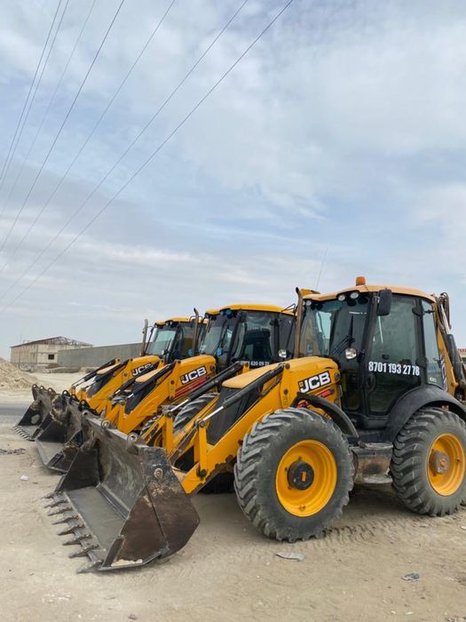 Аренда,заказ трактора, экскаватора погрузчика, гидромолот Актау JCB