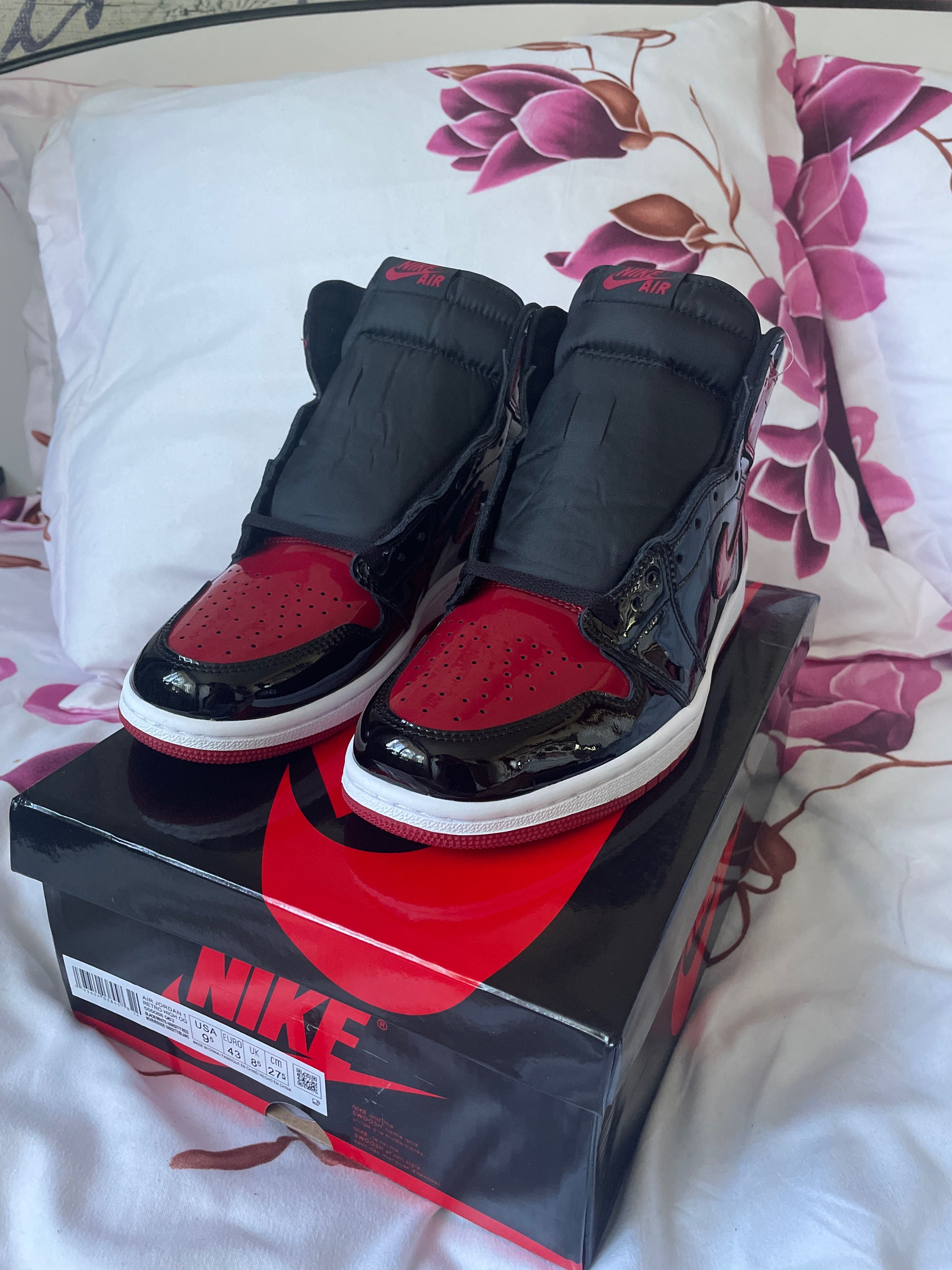 Jordan 1 High Patent Bred