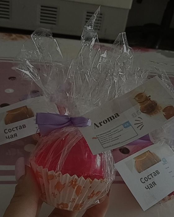 Чайные и шоколадные бомбочки