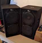 Двойни бас каси 15inch. 2x2000W. на 4ohms. Eighteen Sound.