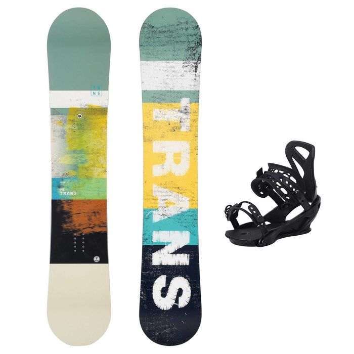 Placa snowboard Trans 163 wide noua cu legaturi snowboard noi