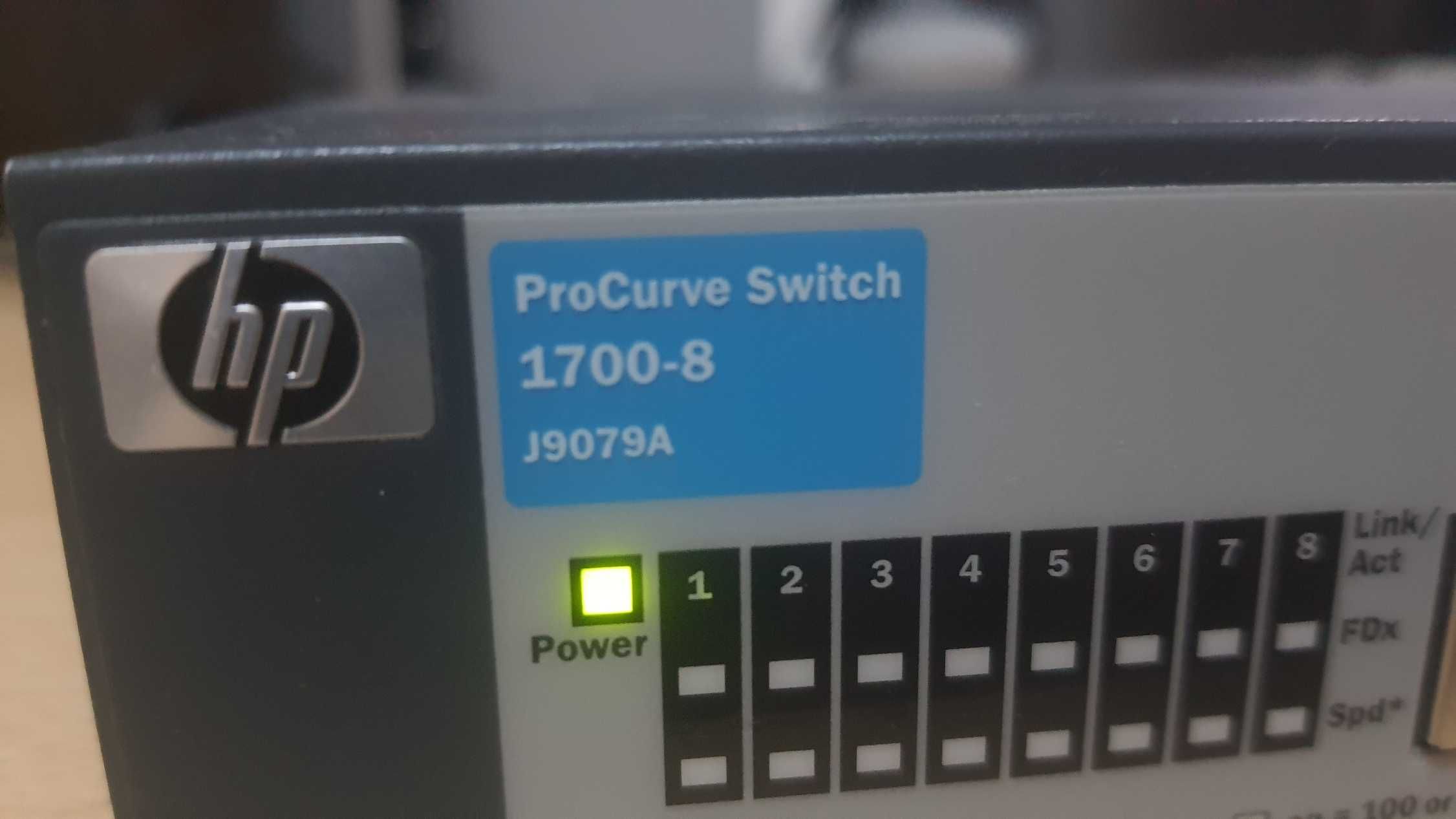 Switch HP ProCurve 1700-8