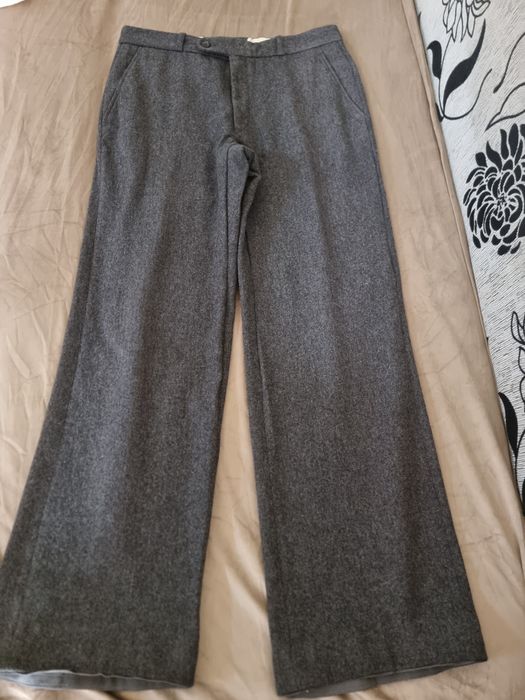 Pantaloni lână Hugo Boss