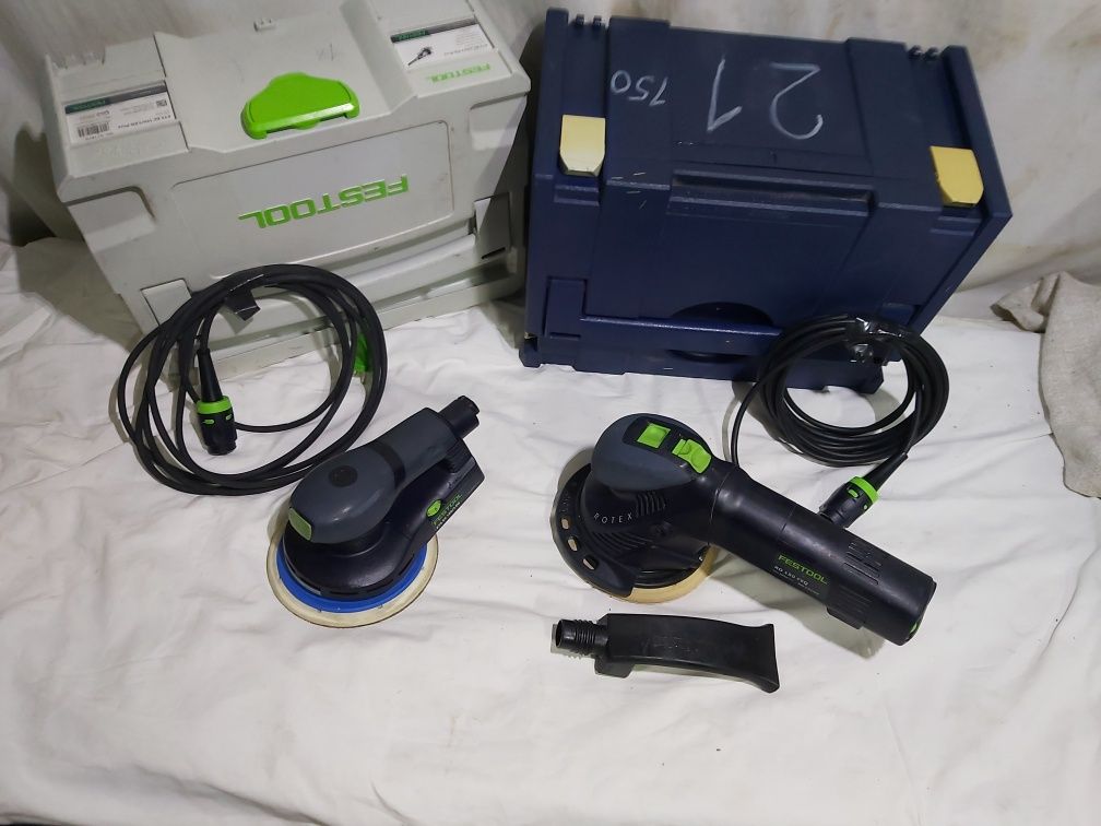 Festool Rotex 150 / șlefuitor ETS 150 /3 Bormasina TDC 18 /4