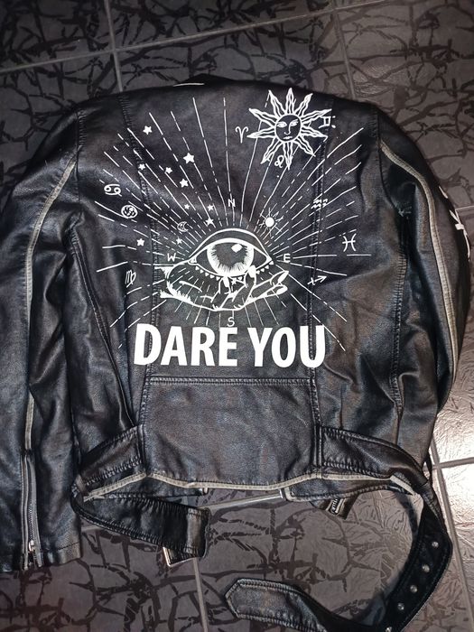 Кожено яке на маркста pull bear