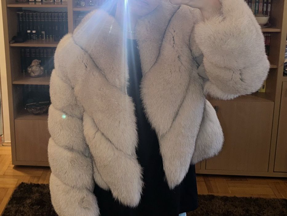 Blana naturala de vulpe, S/M