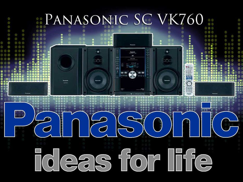 Panasonic Домашний кинотеатр музыкальный центр Bluetooth АДАПТЕР.АУКС