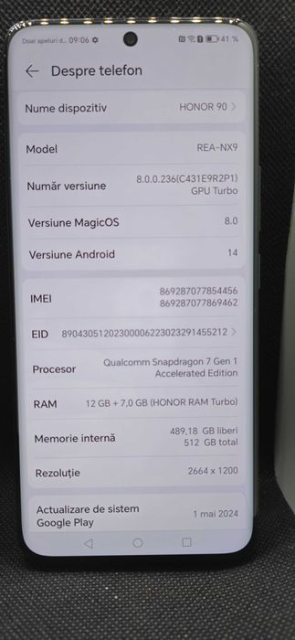 Honor 90 (AG31 Barboi b23936)-Garantie 2 ani!