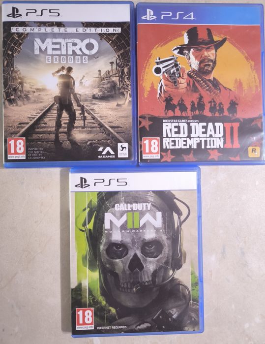 Продам или обменяю игры для PS4/5