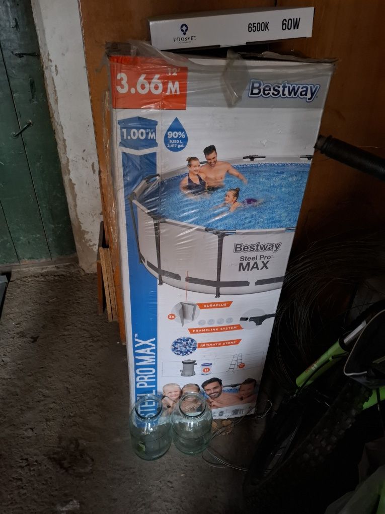 Бассейн каркасный