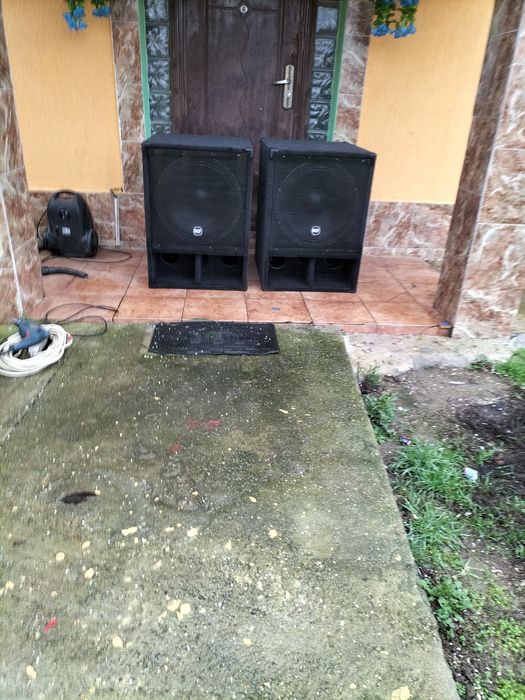 Basi 18 600rms si sateliti 15 rcf bynacord fbt