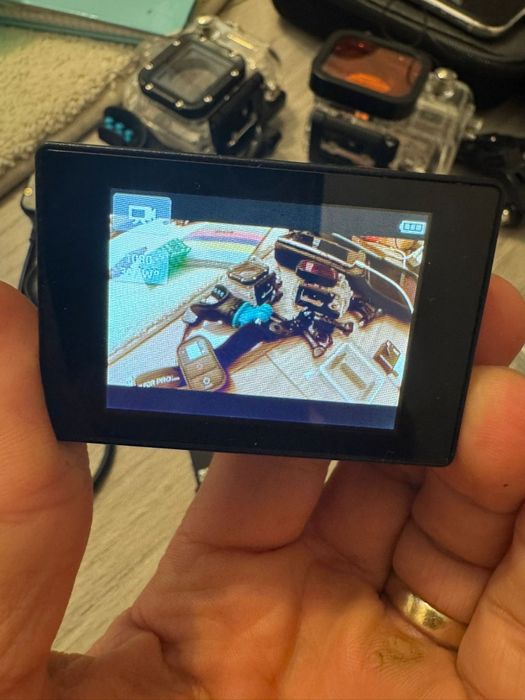 Camera go pro Hero 3  cu multe accesorii