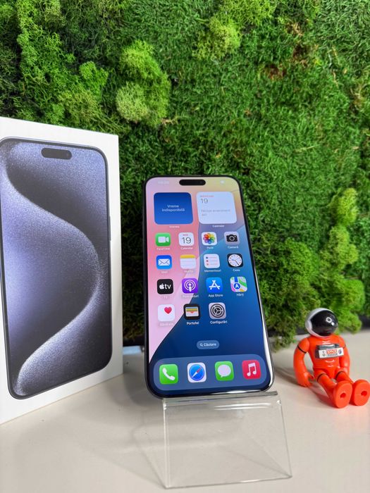 iPhone 15 Pro Max Blue Titanium Albastru 86% Baterie #7021
