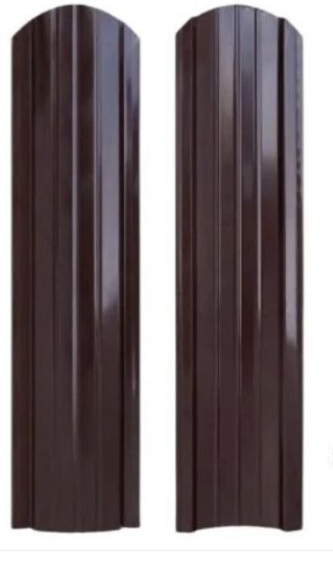 Sipca metalica 3D RAL 8017 MARO DUBLU VOPSIT LUCIOS 0.45x1750 mm 360 b