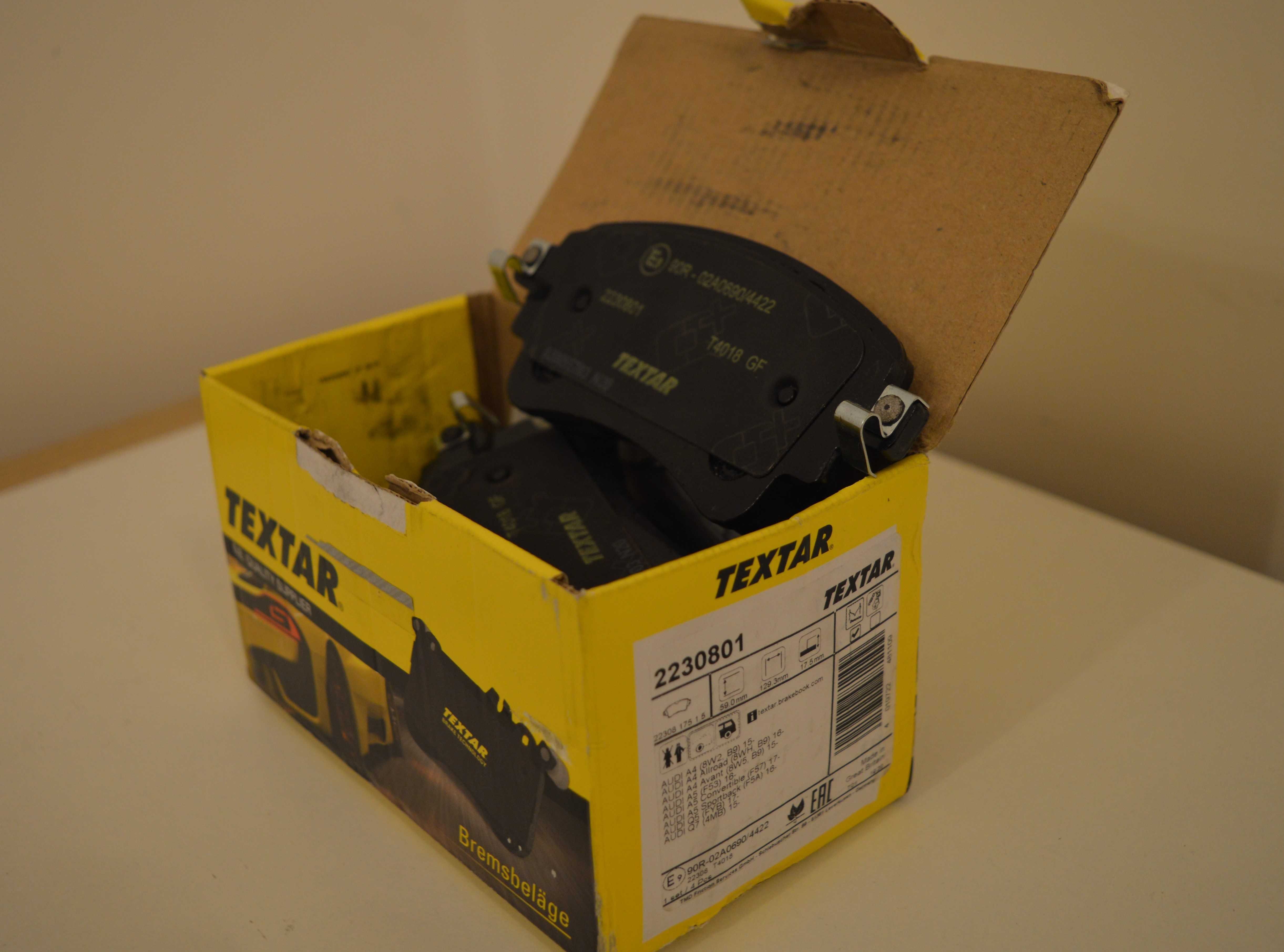 Оригинални задни накладки за Ауди Q5,Q7,A4,A6 TEXTAR 2230801