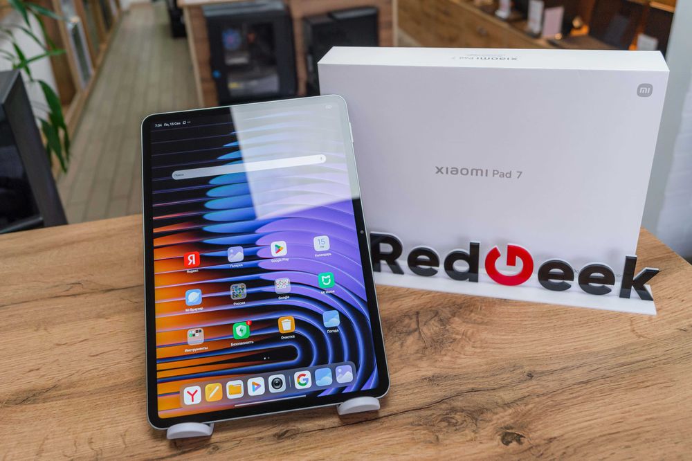 Новый Xiaomi Pad 7 Green 128gb Распечатанный Магазин Red Geek
