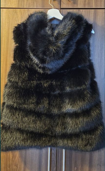 Vesta dama din blana eco