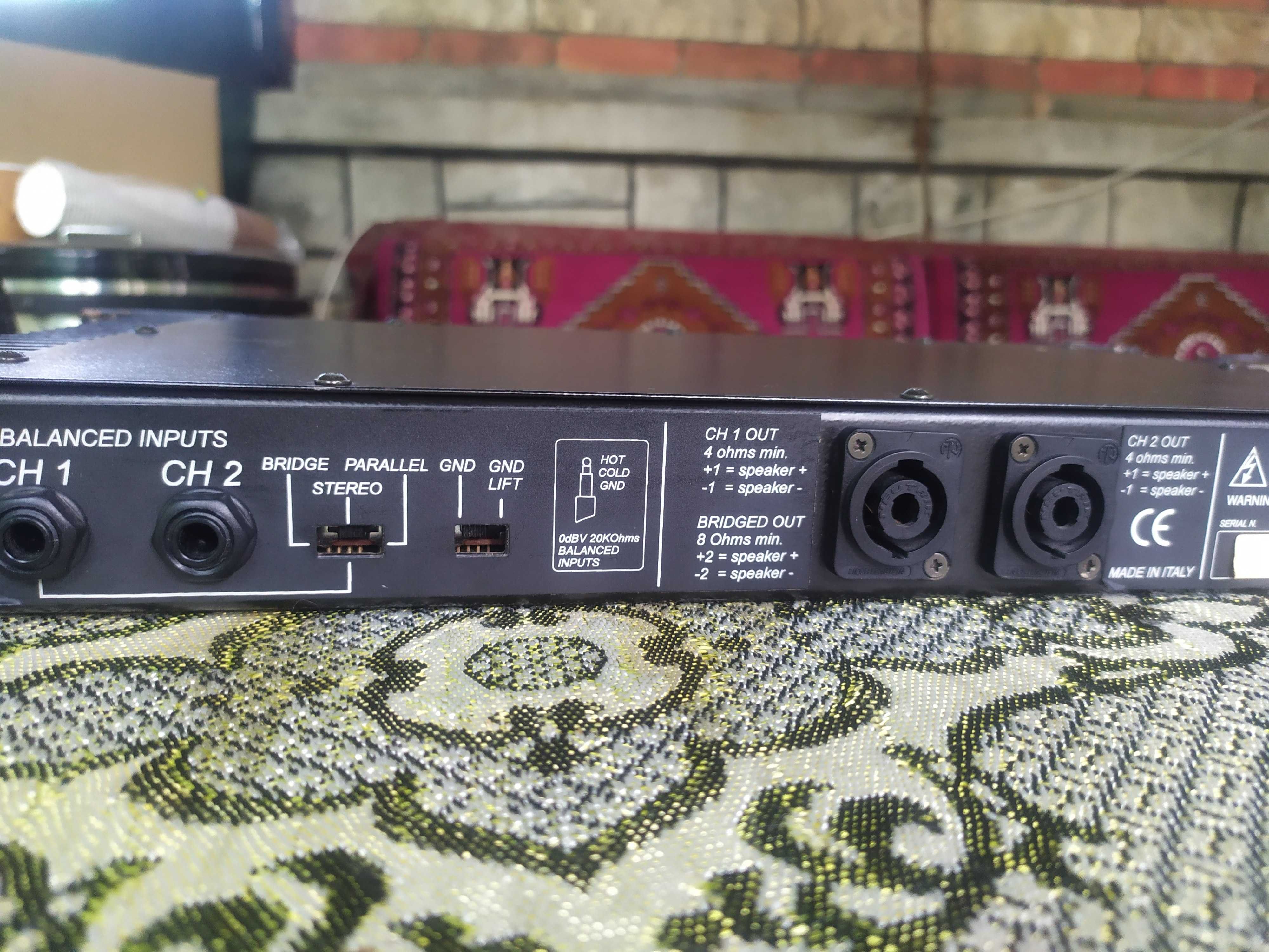 Усилвател , крайно стъпало DB Tehnologies MPA-204 (RCF)