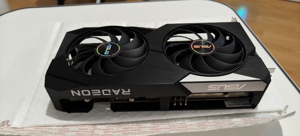 Asus RX6600XT Dual Radeon Oc Edition