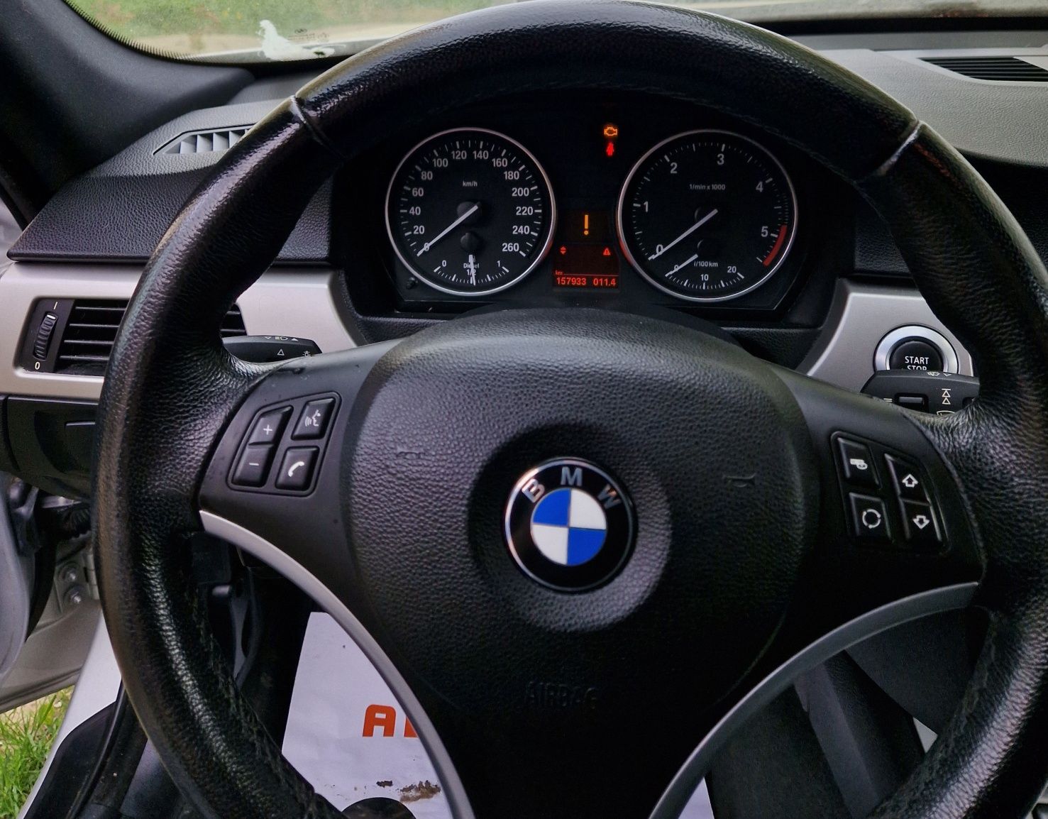 BMW e90 318d din 2008, km 157000, stare foarte bună