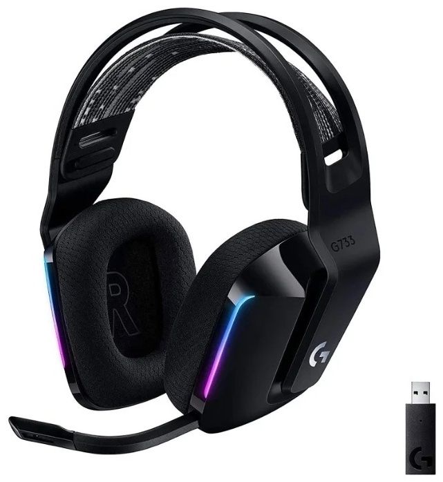 Наушники Logitech G733 LightSpeed чёрные