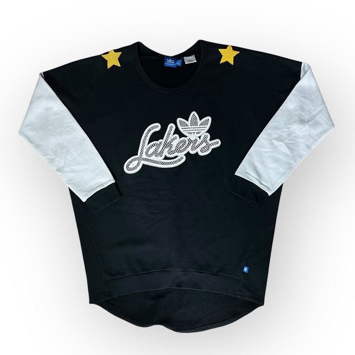 Adidas x Lakers Oversized Sweatshirt Crewneck !SAMPLE! (Дамско)