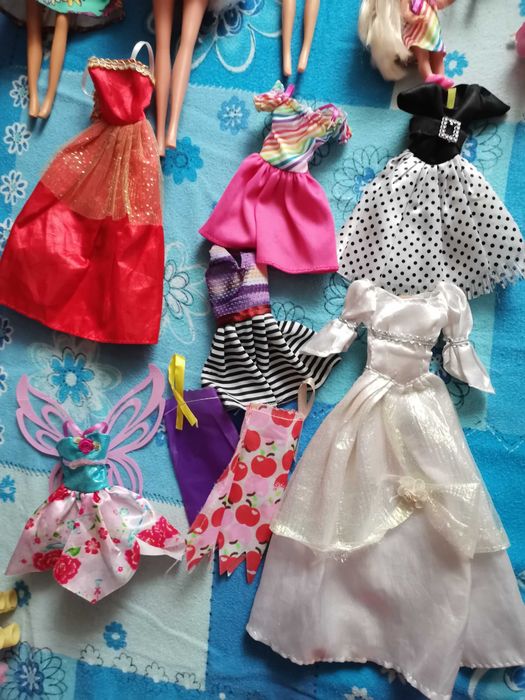 Set jucării fetite, păpuși, ponei, accesorii