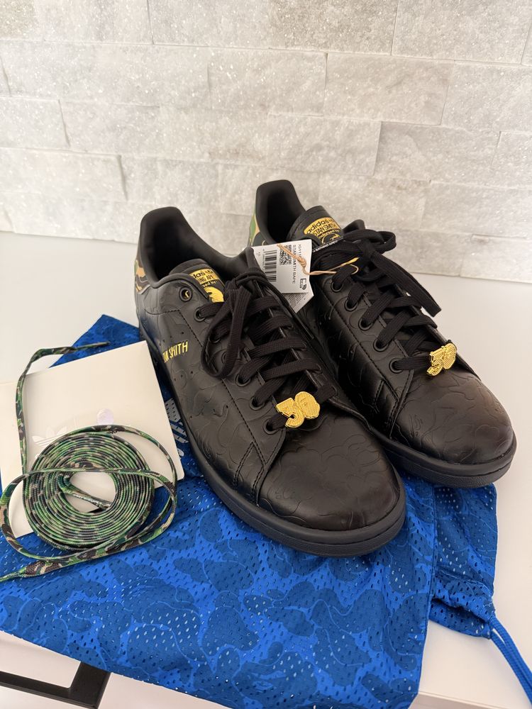 Bape x Adidas Stan Smith обувки