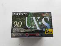 Casete Sony UX S90 (1995-96) sigilate