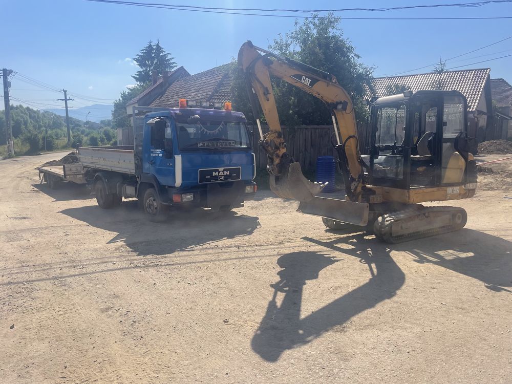 Inchiriez Buldoexcavator/Basculanta/Miniexcavator